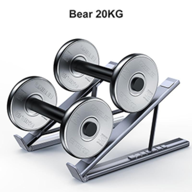 Multifunctional Laptop Holder Stand with HDMI & USB-C Port, 8-In-1