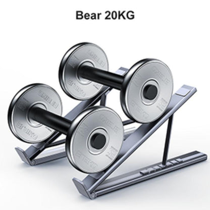 Multifunctional Laptop Holder Stand with HDMI & USB-C Port, 8-In-1