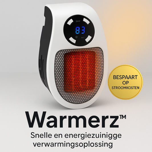 Warmerz™ | Verwarmt de ruimte in 3 minuten aan een fractie van de kosten